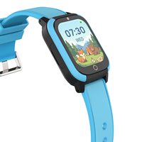 Reloj Inteligente 4G con GPS, Función de Ubicación en Tiempo Real, Resistente al Agua IP67, Pantalla IPS de Silicona y Plástico, Reloj para Niños
