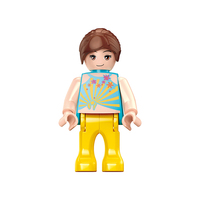 COGO-Blocs de construction éducatifs 3D pour enfants, 189 pièces, briques colorées, voiture de crème glacée, jouets