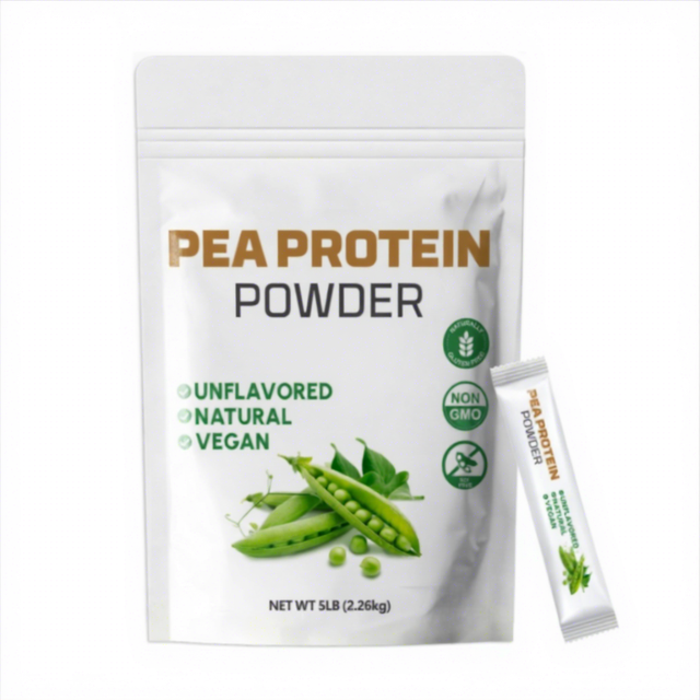 Vitahealthy Private Label Vegetable Protein Pure Organgic Hydrolyzed Pea Protein Powder Organic Isolate Pea Protein Powder