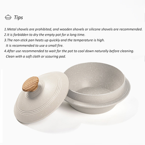 Batterie de Cuisine Coréenne à Induction en Fonte d'Aluminium, Marmite à Soupe Miso, Ragoût, Casserole, Bol Bibimbap Coréen, <span class=keywords><strong>Faitout</strong></span> Hollandais, Rizière Antiadhésive - Product Image 6