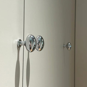 Vintage Style Brass Door Handles Half Dumpling Shape Cabinet Doors Easy Installation Modular Design - Product Image 2