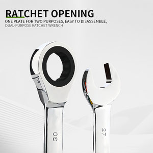 High Quality Chrome Open End Combination Ratchet <strong>Wrench</strong> Set Dual Purpose Steel Alloy <strong>Torque</strong> Spanner Dual Alloy <strong>Torque</strong> Spanner - Product Image 5