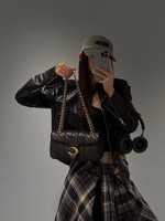Sac à bandoulière matelassé de luxe en cuir de mouton pour femme, sac à main de créateur, sac de voyage, vente en gros, personnalisable