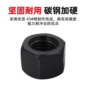 Tuercas hexagonales ranuradas de grado 8 M10 M12 M14 M16 M18 M20 M30, tuercas de alta resistencia, perfiles de tuerca reforzados - Product Image 5