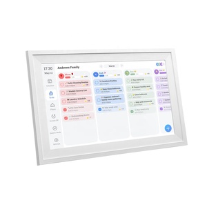 Calendrier numérique WiFi 10,1 pouces, écran tactile interactif intelligent pour l'horaire familial, tableau des tâches, cadre photo numérique intelligent synchronisé - Product Image 5