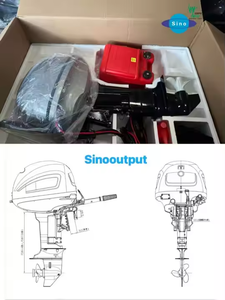 Moteur marin d'origine SINO-OBD13, 2 cylindres, 4 temps, état neuf, garantie 1 an pour bateau - Product Image 5