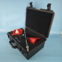 Mud Testing 3-Piece Kit (Mud Balance, Marsh Funnel, Sand Content) with Portable Case - API Standard Drilling Fluid Test Set