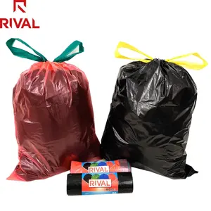 塑料EPI可生物降解塑料垃圾桶内衬香味彩色黑色垃圾袋垃圾袋卷