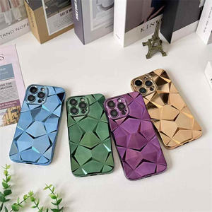 เคสโทรศัพท์มือถือกันกระแทกส่องแสงเคลือบอิเล็คโทรเพลทสำหรับสุภาพสตรีเคสเพชรสำหรับ Samsung Galaxy M13/M15/M16/M31/M33/A10S - Product Image 3