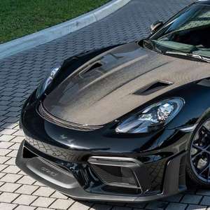 Componenti Auto in Materiale PP, Kit Carrozzeria Stile GT4RS con Paraurti Anteriore, Paraurti Posteriore, Labbro Anteriore e Spoiler Posteriore in Fibra di Carbonio a Secco per <span class=keywords><strong>Porsche</strong></span> <span class=keywords><strong>718</strong></span> - Product Image 3