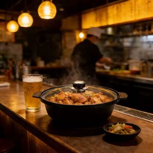 Casserole de Chongqing pour poulet braisé et riz, compatible induction et feu ouvert, antiadhésive, avec couvercle <span class=keywords><strong>en</strong></span> <span class=keywords><strong>verre</strong></span>, universelle, jaune - Product Image 5