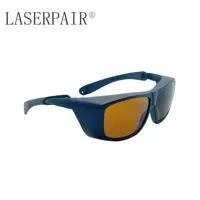 Lunettes de sécurité laser approuvées CE EN207 532NM 808NM 1064NM, protection des yeux 180-534nm & 800-1095nm OD6+, lunettes laser