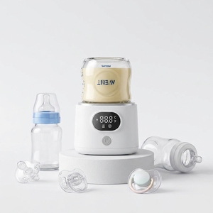 Calentador de Biberones Portátil N4 de Grado Alimenticio, Recargable por USB, de Silicona, Libre de BPA, Calentamiento Rápido de 50W, 4400mAh, Seguro para Viajes, Pequeño - Product Image 6