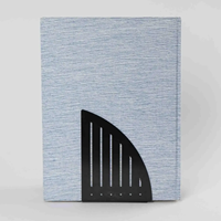 Serre-livres en métal robuste, créatifs, en fer forgé, antidérapants, pour bureau, maison, bibliothèque, décoration, cadeau