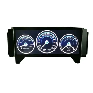 롤스로이스 팬텀 2004-2013 1920*720 자동차 LCD 대시 보드 디스플레이 오리지널 자동차 디지털 클러스터 계기 속도 측정기