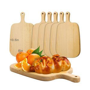 Grand bloc à découper réversible polyvalent en bois épais pour la coupe et les tâches culinaires - Product Image 1