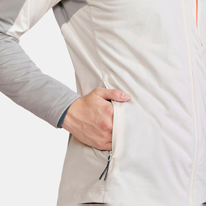 OEM 3 Block di colore giacca da corsa leggera da uomo antivento cappotto traspirante collo alto striscia riflettente per lo sport - Product Image 3