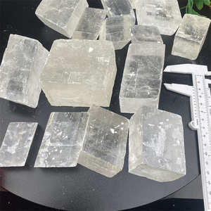 Hoge Kwaliteit Natuurlijke Ruwe Kristal Kwarts Ruw Helder Wit Calciet Vierkant Tuimelde Steen Voor Decoratie - Product Image 2