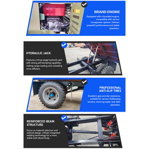 Mini-<span class=keywords><strong>camion</strong></span> benne tout-terrain robuste 4x4 pour le <span class=keywords><strong>transport</strong></span> <span class=keywords><strong>lourd</strong></span> en agriculture et dans l'exploitation minière - Product Image 5
