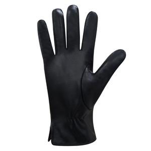 <strong>Mens</strong> Custom <strong>Black</strong> Goatskin <strong>Leather</strong> <strong>Gloves</strong> Winter Warm Driving Motorcycles Sheepskin Touch Screen <strong>Gloves</strong> Ski Casual Travel Sports - Product Image 6