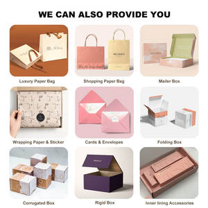 Bolsas de Papel Rosa Personalizadas Premium para Compras, Impresión de Logotipo Personalizada, Bolsa de Papel de Regalo de Lujo con Relieve y Asa de Cinta - Product Image 5
