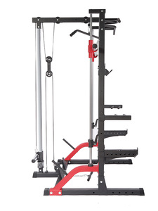 フィットネス機器 ホームジム ボディビルディング マルチステーション スクワットラック クロスオーバートレーナーマシン オールインワン スミスマシン - Product Image 4