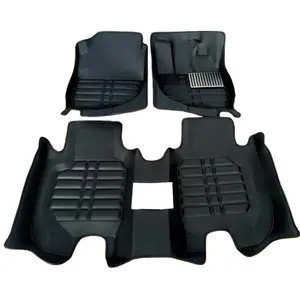 Hot pressed leather 5D car mat 3D car floor mat high quality special car mat for right side driving