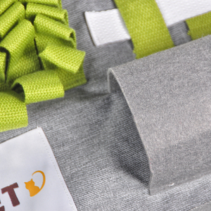 DOUBLETO Tapis d'activités pour animaux de compagnie, tapis de reniflement pour chiens, tapis de jeu alimentaire, tapis de puzzle, tapis de travail olfactif pour chiens - Product Image 5