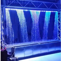 Fontaine à cascade numérique avec garantie de 2 ans, cascade d'eau, cascade murale pour la décoration