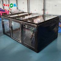 Cabine de peinture Sayok bâches de voiture gonflables Protection contre la grêle tente de garage de voiture gonflable