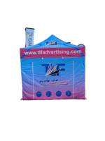 Fabricant de tentes extérieures pliantes 10X20 personnalisées avec logo pour application intérieure