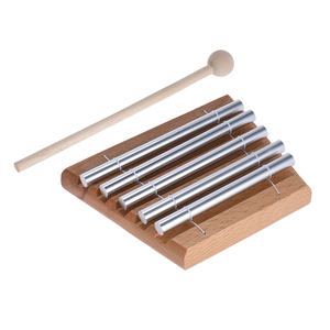 Carillón <span class=keywords><strong>de</strong></span> <span class=keywords><strong>viento</strong></span> <span class=keywords><strong>de</strong></span> <span class=keywords><strong>5</strong></span> tonos, instrumento <span class=keywords><strong>de</strong></span> percusión <span class=keywords><strong>de</strong></span> mesa, carillones <span class=keywords><strong>de</strong></span> escritorio <span class=keywords><strong>de</strong></span> Metal hechos a mano para niños, juguete Musical - Product Image 1