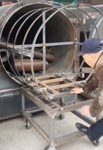 Biochar Retort Petite briquette de sciure de bois Coquille de noix de coco Fabrication de charbon de bois Four à charbon Prix de la machine à vendre - Product Image 4