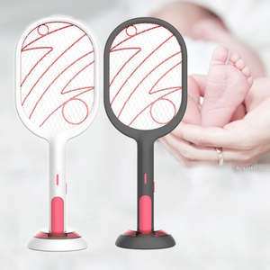 Raquette <span class=keywords><strong>anti</strong></span>-<span class=keywords><strong>moustiques</strong></span> à vente directe d'usine, faible bruit, économie d'énergie, 8 lumières, raquette électrique <span class=keywords><strong>anti</strong></span>-<span class=keywords><strong>moustiques</strong></span> - Product Image 4