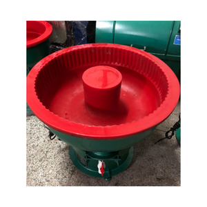 Machine de polissage par vibration pour le débavurage des surfaces usinées des pièces en fer, aluminium et laiton de 60L et 80L - Product Image 1