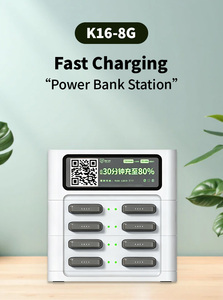 Station de <span class=keywords><strong>location</strong></span> de batteries externes à charge rapide pour smartphones, avec 8 emplacements, spécialement conçue pour l'Afrique, personnalisable - Product Image 2