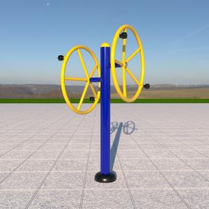 Profissional fabricado ao ar livre Fitness equipamentos Steel Square para a Comunidade Sports Park & Fitness Path - Product Image 6