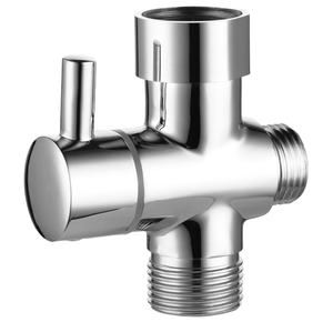 G1/2 G7/8 Volledig Metalen Universele 3-Way Douchearm Verchroomd Oppervlak Afwerking Water Badkamer Kraan Accessoire - Product Image 2