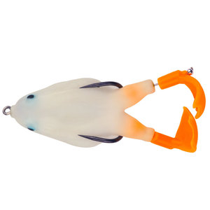 กบกระโดดแบบใหม่ ขาหมุนได้ ตัวเบ็ดสแตนเลสสีดำ น้ำหนัก 12 กรัม ตีไกล ตกปลาได้ไกล ใช้เป็นเหยื่อปลอมได้ แข็งแรง - Product Image 6