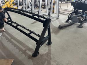 GNS-8212 Ticari Çelik İki Katlı Dambıl Rafı Spor Salonu Fitness Ekipmanı - Product Image 2