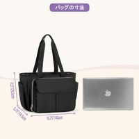 Sac à main classique en nylon pour le travail et les trajets quotidiens, grande capacité, poches compartimentées, sacoche pour enseignant, sac pour ordinateur portable, décontracté, portable, léger