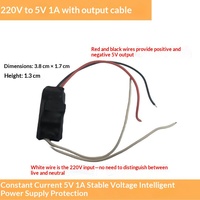 Module d'alimentation AC-DC à courant constant de précision 220V vers 5V 1A pour capteurs