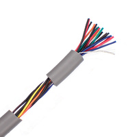 Kabel Kontrol UL2095 Isolasi PVC Multi-inti 2 3 4 5 6 Inti Fleksibel 26AWG Kawat Listrik