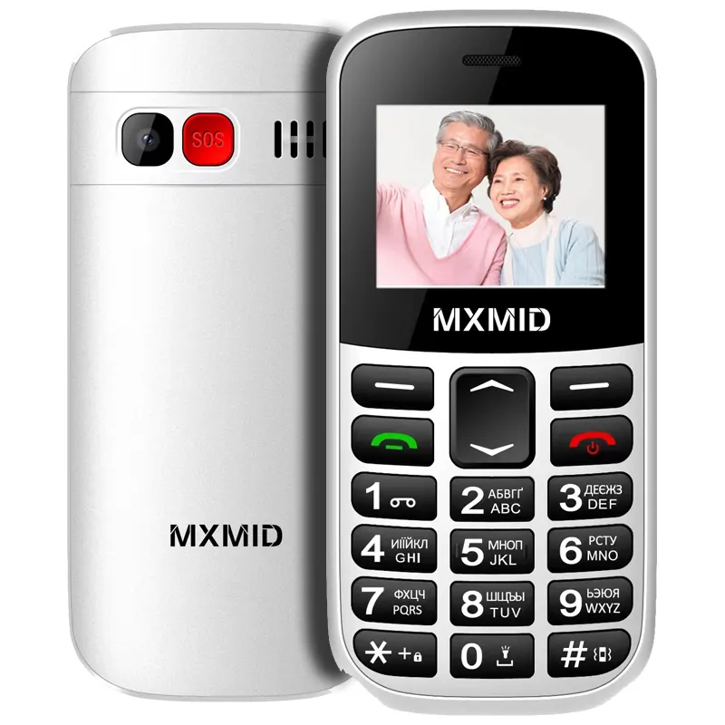 B210 1,77 Zoll 2G Dual-SIM-Karte entsperrt Telefon Günstige Basic-Handy GSM-Funktion Senior Handy