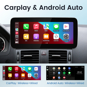 Sistema Linux HFmidia de 12.8 Pulgadas para Tablero de Auto, CarPlay y Android Auto, 1 Año de Garantía, Reproductor Multimedia para Mercedes-Benz W204 - Product Image 6