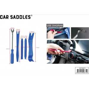 Juego de 5 Herramientas para Desmontar Tapicería de Automóviles, Palanca de Plástico, Kit de Reparación de Automóviles - Product Image 2