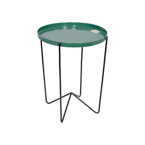 Customizable Modern Style Green Color <b>Round</b> Pure Metal Coffee <b>Table</b> for Indoor Outdoor Gym Use for Home Living Room - Product Image 4