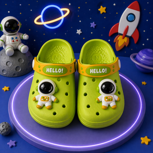 Pantoufles de sport pour femmes, été, antidérapantes, semelle EVA, bout rond, dessus en PVC, taille 155-175MM - Product Image 1