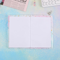 Cuaderno de peluche de estilo japonés, papel grueso A5 impreso personalizado, recién llegado, regalo de estilo de éxito para estudiantes de escuela primaria
