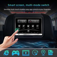 Moniteur de voiture à bas prix, vente chaude, système de divertissement pour siège arrière 13 pouces, écran tactile USB HD, écran arrière pour bus, train, avion